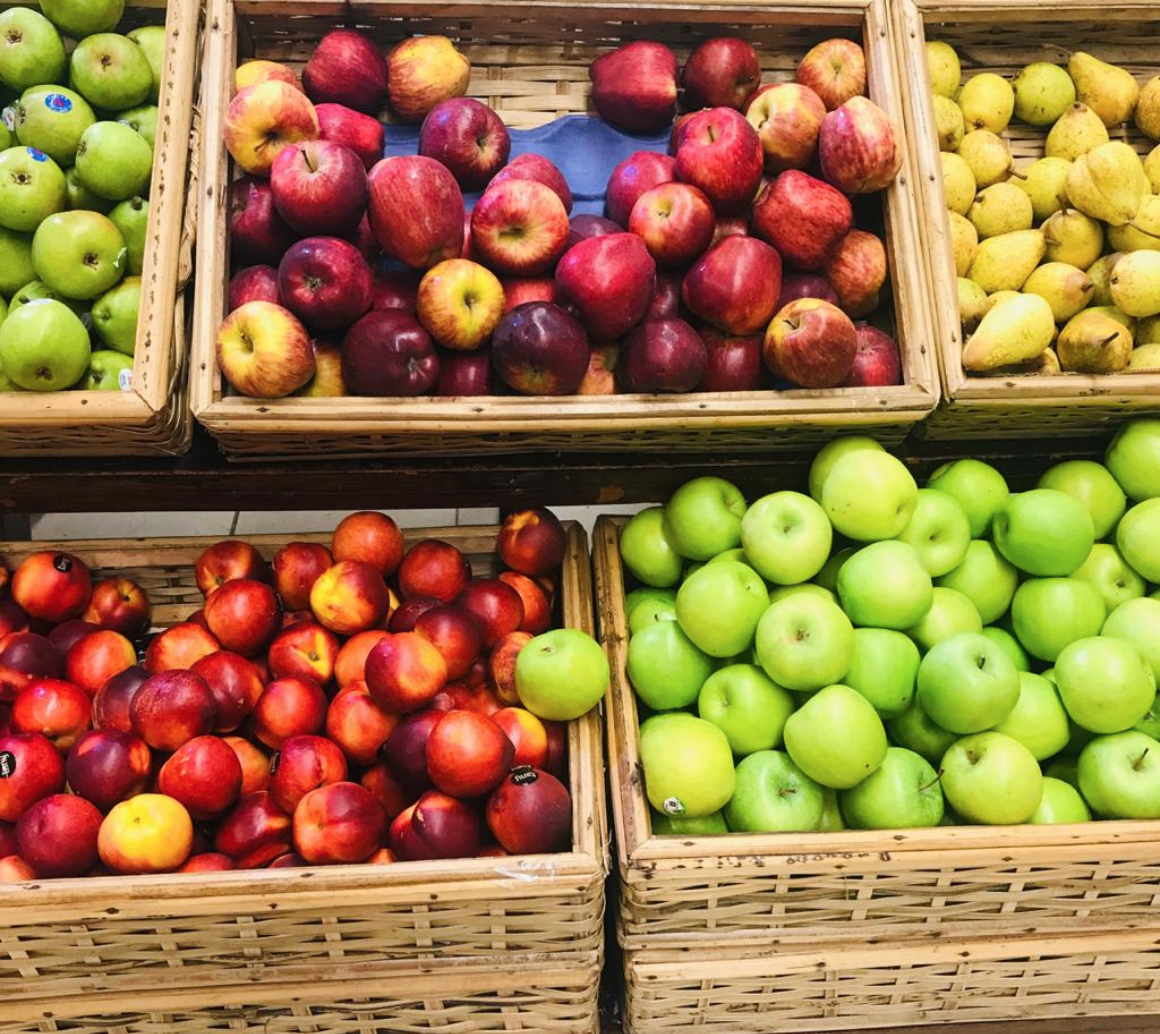 frutas no mercado