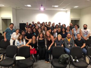 Palestra sobre escrita de comida em parceria com Ana Holanda no Centro de Pesquisa e Formação do SESC, em São Paulo